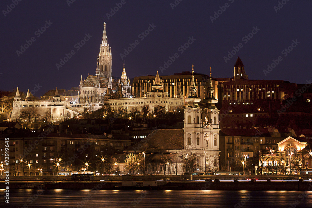 Fototapeta premium Fischerbastei in Budapest