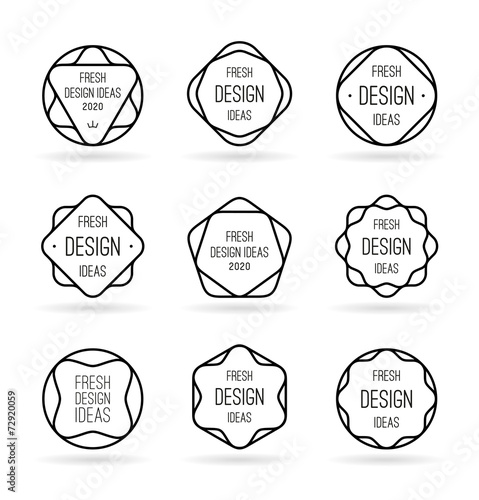 Geometric templates for your ideas (1)