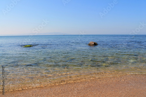 Plage de Tamentfoust à Alger, algérie