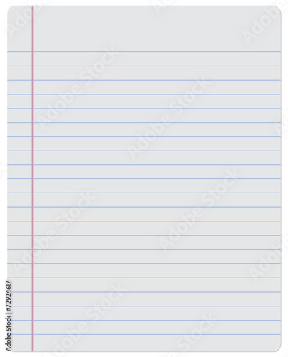 Notebook. Paper
