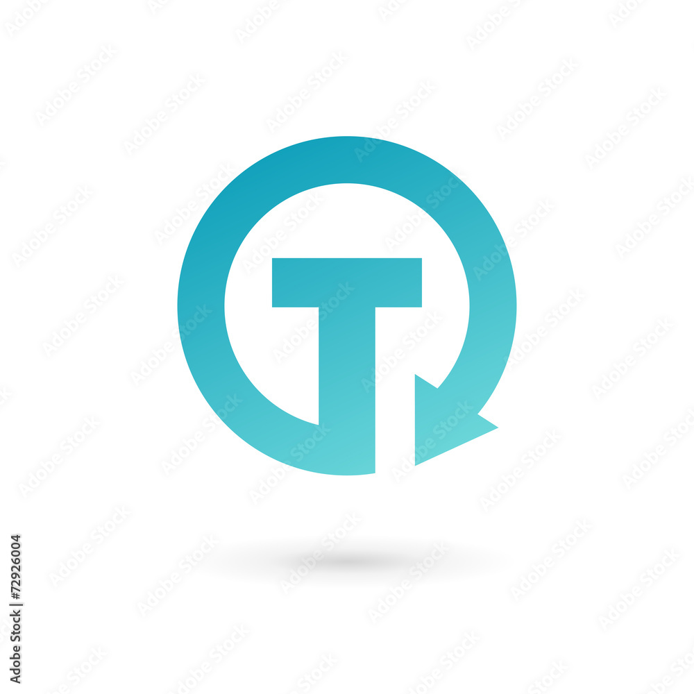 Letter T logo icon design template elements Letter T logo icon design template elements