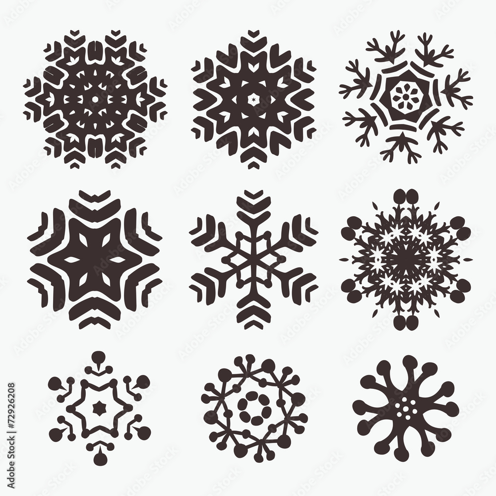 Snowflake set