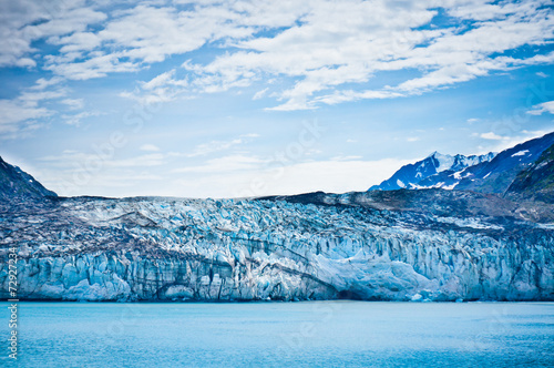 Glacier Bay in Mountains in Alaska, United States