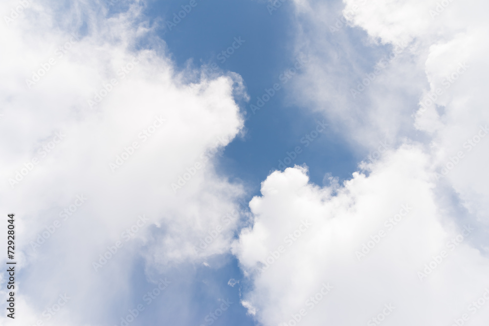 cloud in the clear sky on shiny day cloud in the clear sky on shiny day