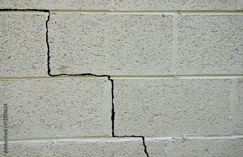 Foundation crack