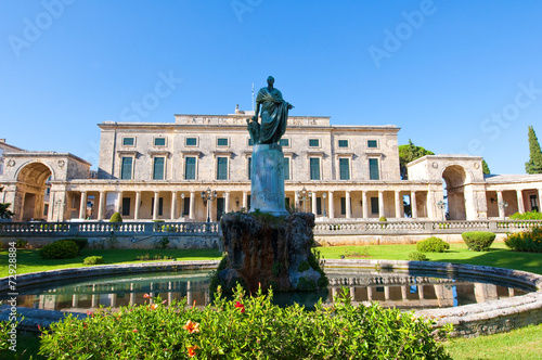 Sir Frederick Adam and the Palace of St. Michael. Corfu, Greece.