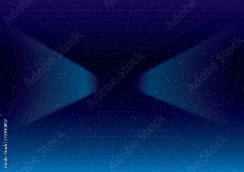 Space Tunnel Background (for Posters, advert...)