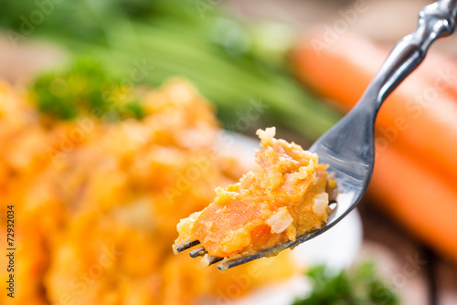 Fresh made Carrot Stew photo