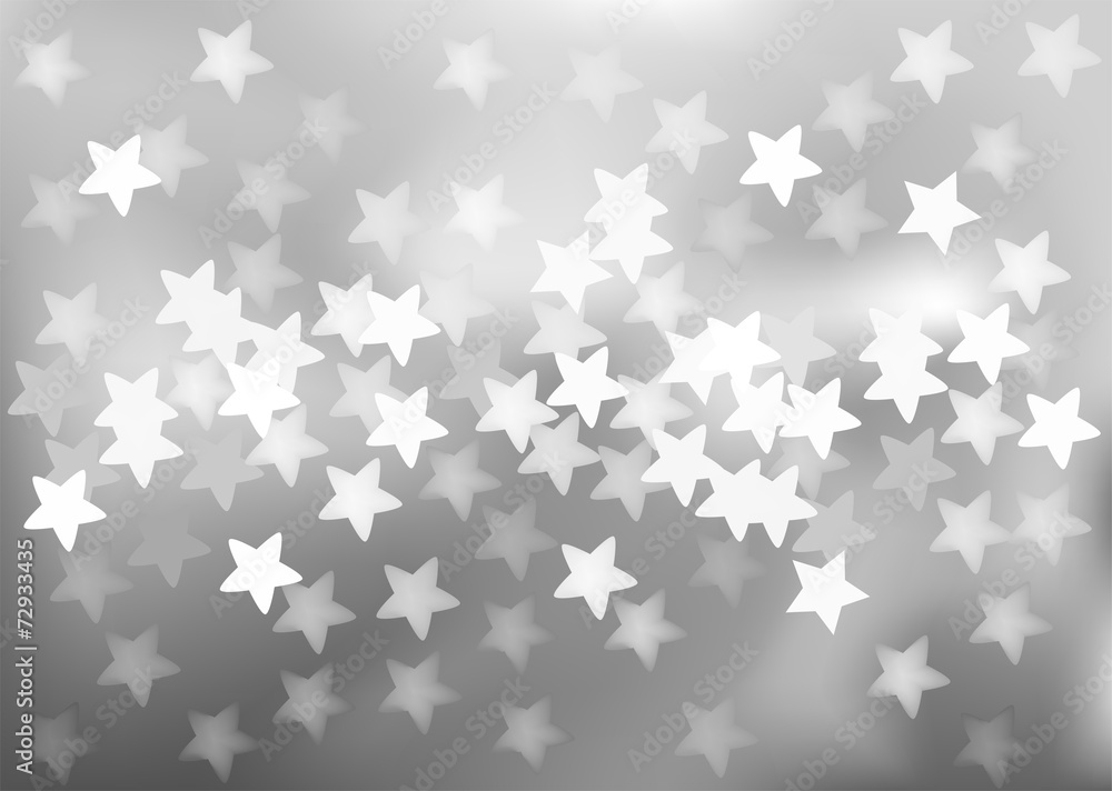 Silver festive lights in star shape, vector background. Silver festive lights in star shape, vector background.