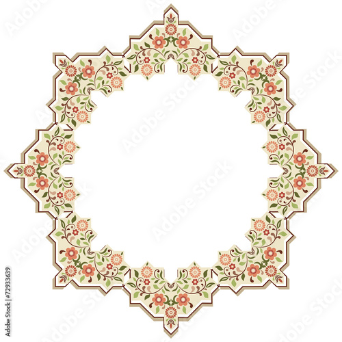 circular islamic background two