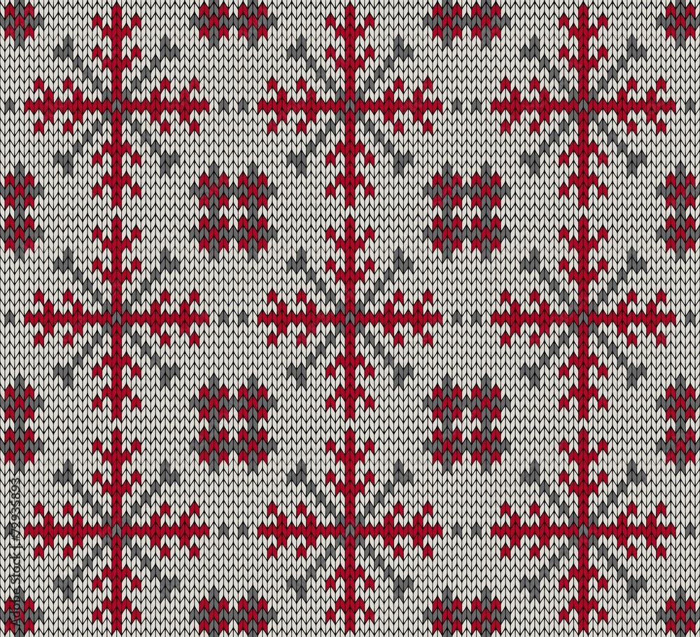 Christmas seamless knitted background. Christmas seamless knitted background.