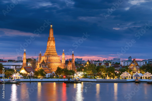 Prang of Wat Arun, Bangkok ,Thailand © sarawut_ch