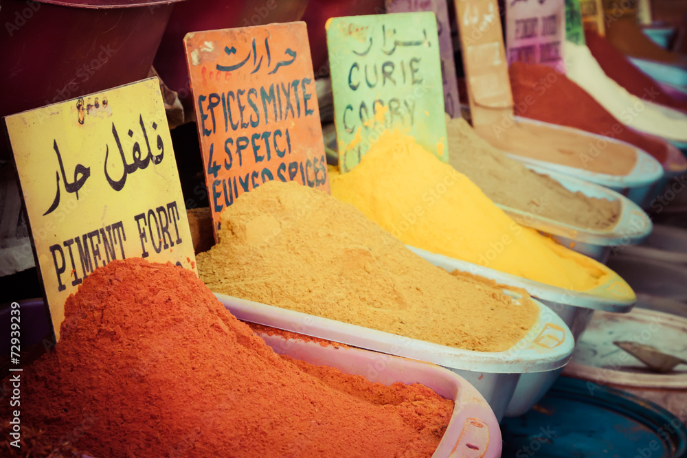 Morocco Traditional Market