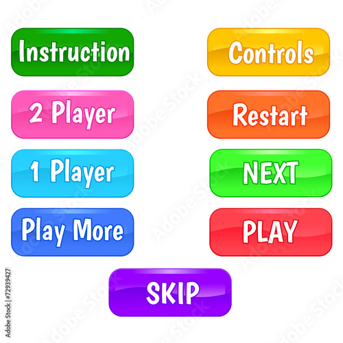 Buttons for games