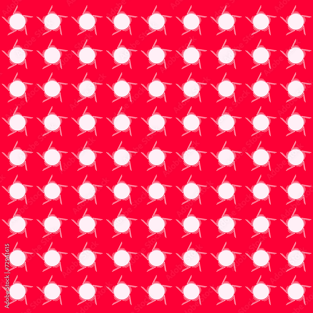 Estrellas rayas y circulos