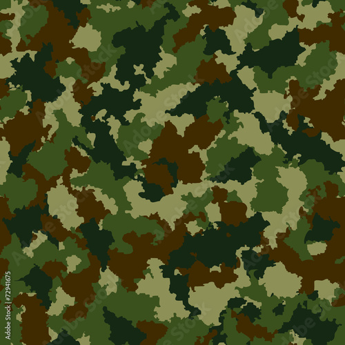 Seamless camouflage pattern