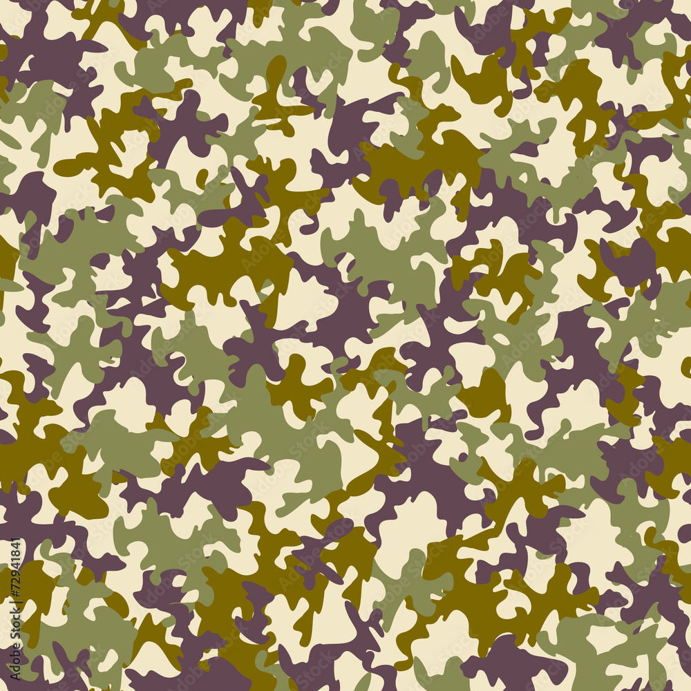 Seamless camouflage pattern Seamless camouflage pattern