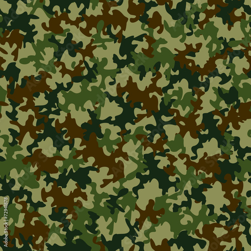 Seamless camouflage pattern