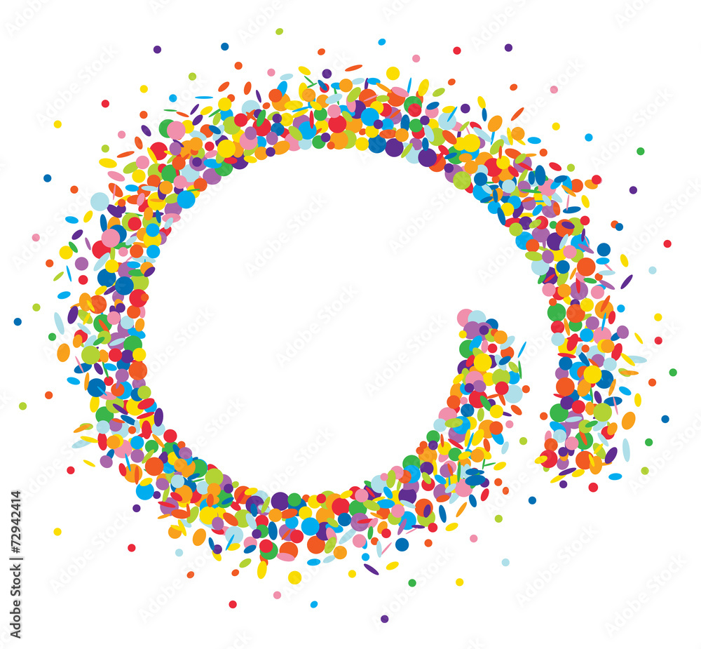 Confetti spirale