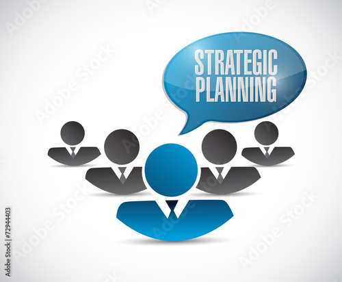 strategic planning people team sign