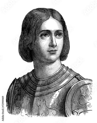 Joan of Arc - Portrait - Jeanne d'Arc - 15th century