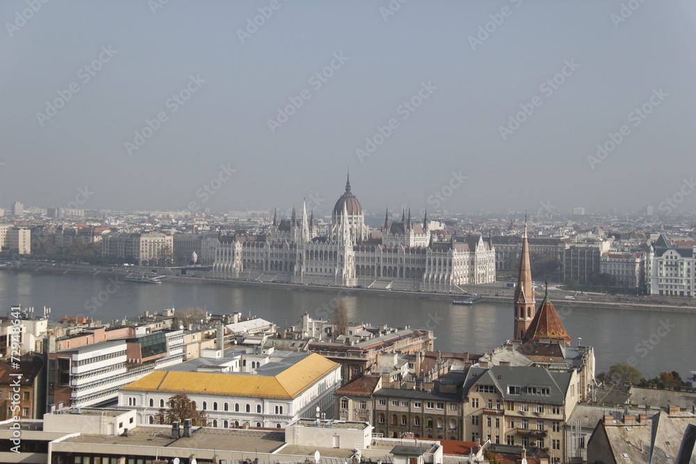 La Danube à Budapest, Hongrie	