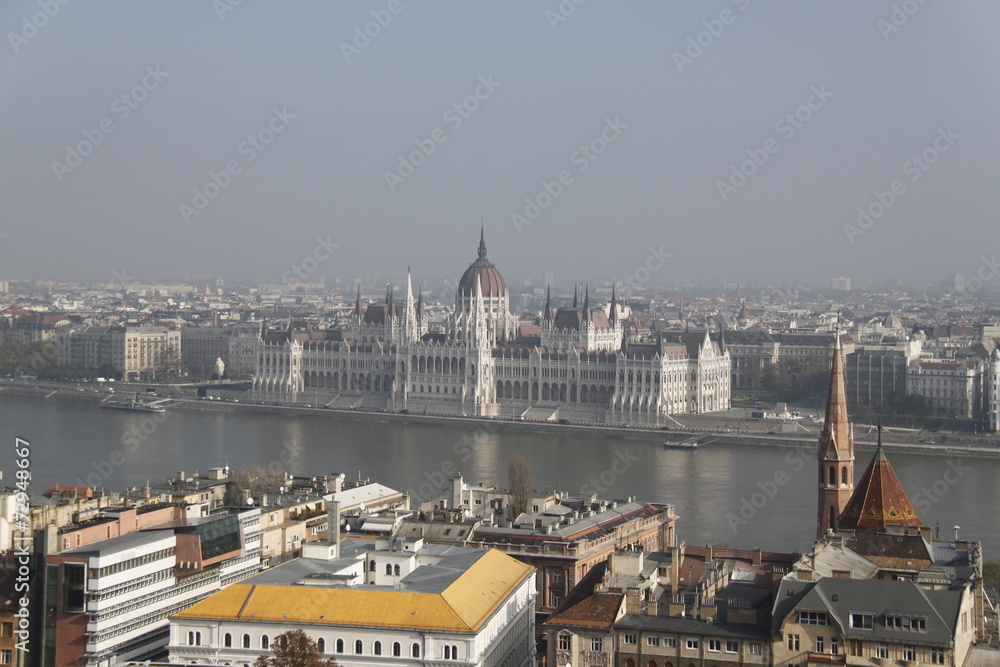 La Danube à Budapest, Hongrie	
