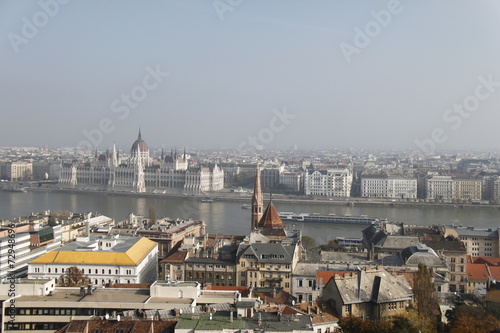 La Danube à Budapest, Hongrie 