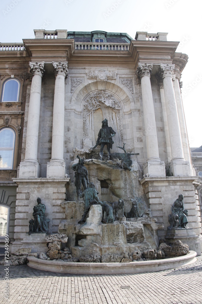 Palais de Budavár à Budapest, Hongrie	