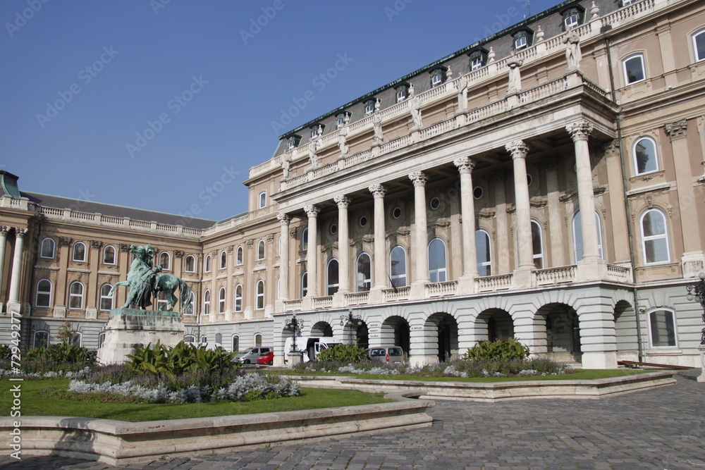 Galerie Nationale du Palais de Budavár à Budapest, Hongrie