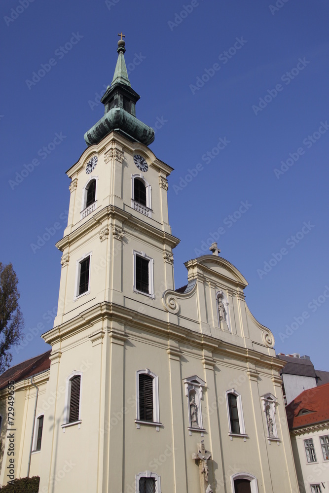 Eglise orthodoxe à Budapest, Hongrie