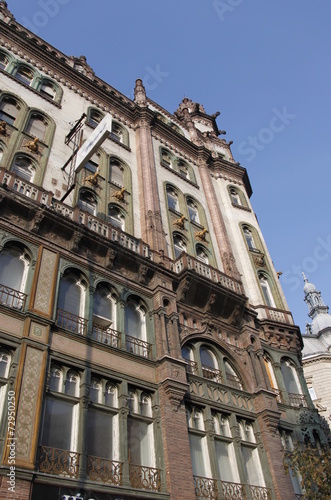 Immeuble ancien à Budapest, Hongrie