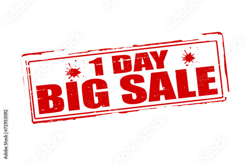 One day big sale