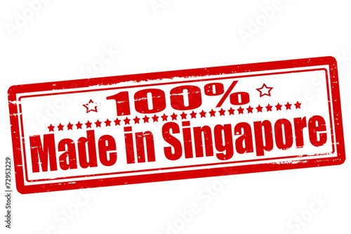 One hundred percent made in Singapore