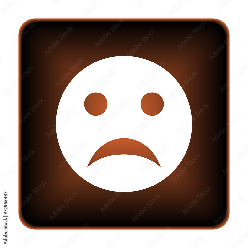 Sad smiley icon