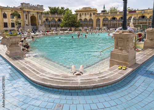 Relax in the outdoor pool The Szechenyi photo