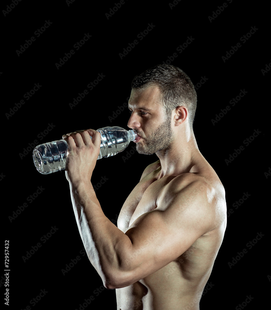 Drinking water in gym Drinking water in gym