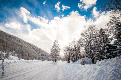 Winter snowy landmark © OkFoto.it