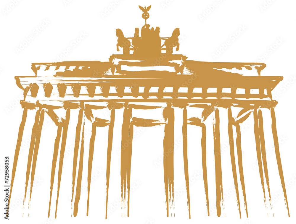 Obraz premium Brandenburger Tor