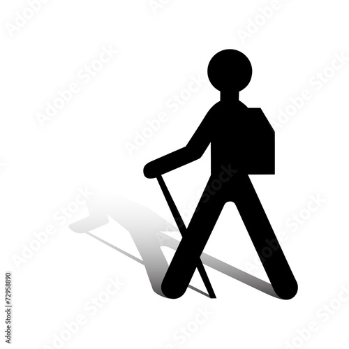 Logo randonnée.