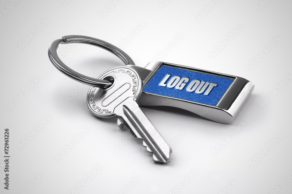 Log Out key Log Out key