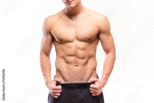 фотография Shirtless muscular man sexi torso