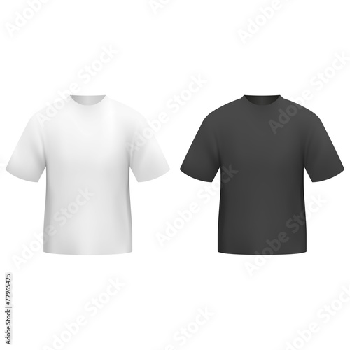 tshirt black and white