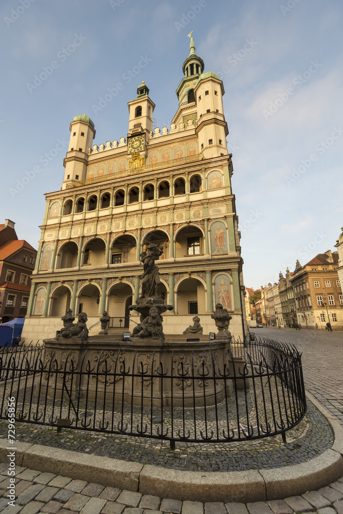 old town hall in Poznan