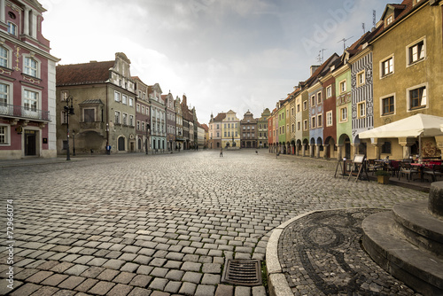 Fotografia, Obraz Market square, Poznan