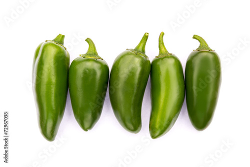 Chile Jalapeno hot chili pepper photo