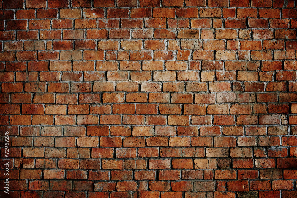 Fototapeta Klasyczny piękny teksturowane mur z cegły