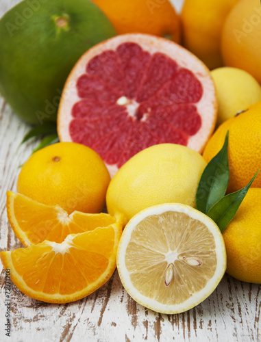 Fototapeta Naklejka Na Ścianę i Meble -  Citrus fruits
