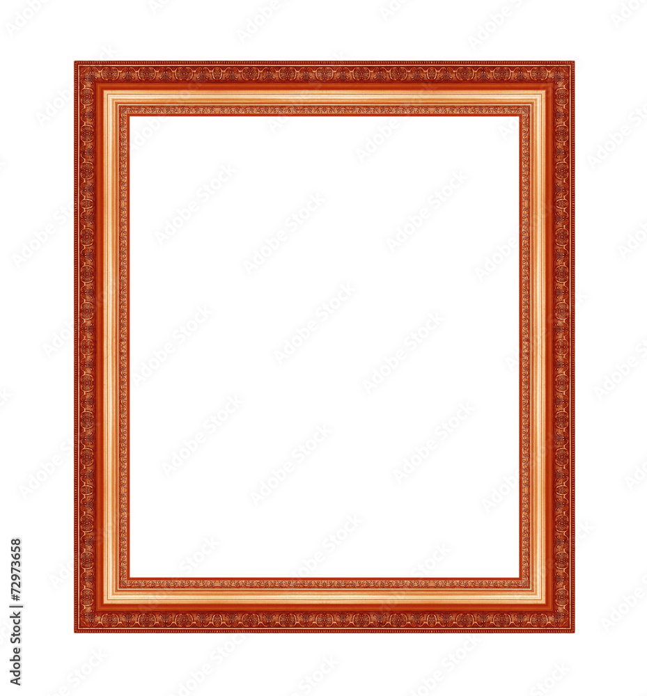 picture frame ancient isolated on white background. picture frame ancient isolated on white background.