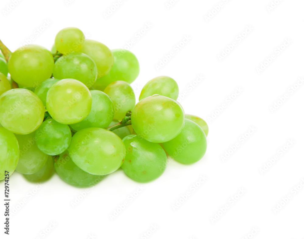 white grapes.